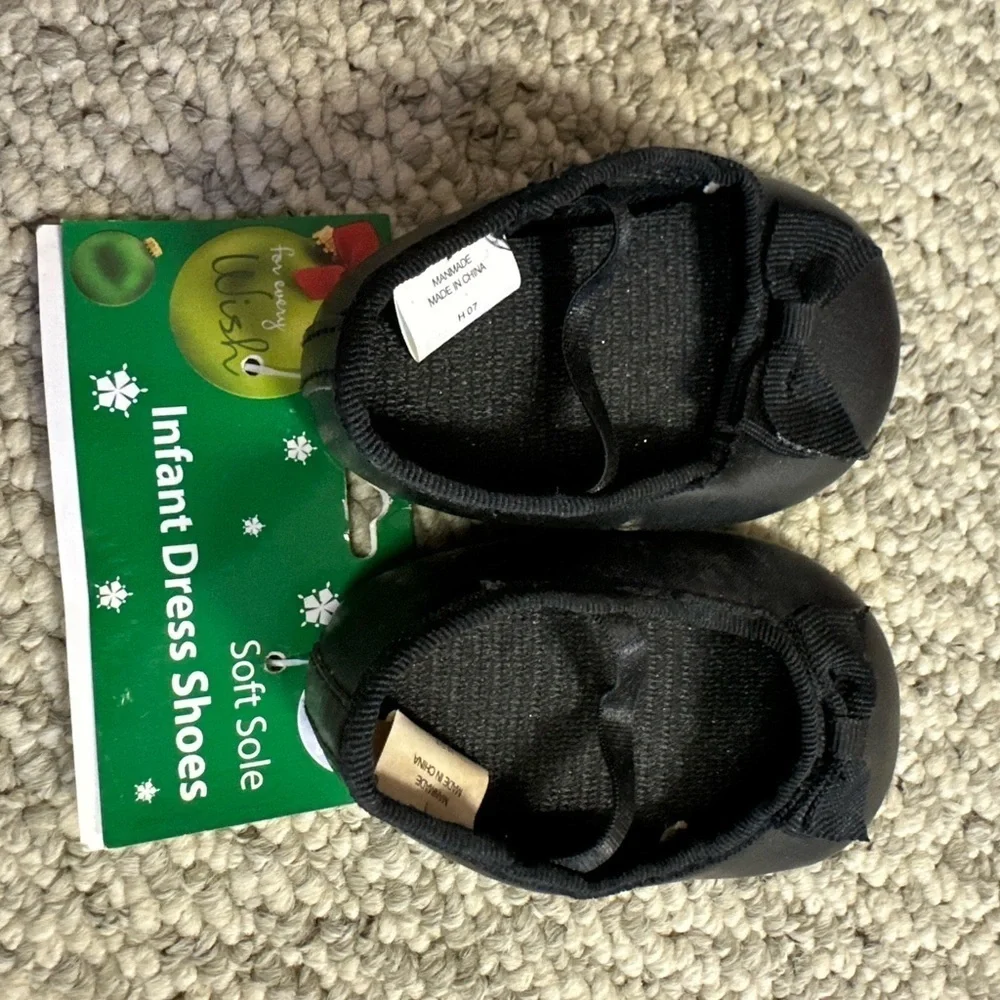 Infant Black Dress Shoes